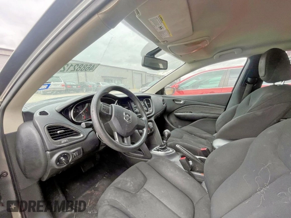 2013 Dodge Dart SE with VIN 1C3CDFAA4DD247102, listed as a Copart auction lot 56041575 with 106,068 mi miles and Clean Title. Bid and sale history available at carsss.com. Image 9.