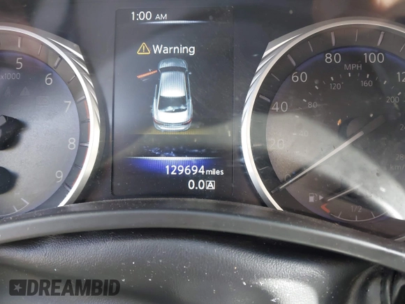 2017 Infiniti Q50 Signature Edition with VIN JN1EV7AP3HM738779, listed as a IAAI auction lot 41870416 with 129,694 mi miles and . Bid and sale history available at DreamBid. Image 7.
