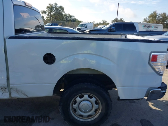 2010 Ford F-150 XL with VIN 1FTEX1CW1AKE21903, listed as a IAAI auction lot 41658076 with 276,008 mi miles. Bid and sale history available at carsss.com. Image 17.