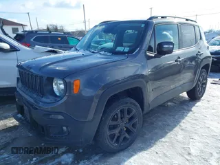 2017 Jeep Renegade Latitude with VIN ZACCJBBBXHPG26584, listed as a IAAI auction lot 41571110 with 75,484 mi miles. Bid and sale history available at carsss.com. Image 2.