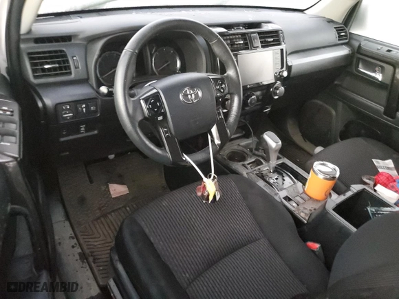 2021 Toyota 4Runner TRD Off Road with VIN JTEPU5JR1M5960994, listed as a Copart auction lot 75590644 with 0 mi miles and Salvage Title. Bid and sale history available at carsss.com. Image 8.