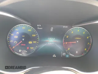 2019 Mercedes-Benz C 300 with VIN WDDWK8DB8KF870731, listed as a Copart auction lot 48304915 with 52,471 mi miles and Salvage Title. Bid and sale history available at carsss.com. Image 9.