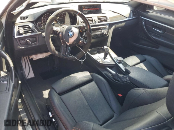 2019 BMW 4 Series 430i with VIN WBA4W3C58KAF91832, listed as a Copart auction lot 62503235 with 53,280 mi miles and Salvage title. Bid and sale history available at DreamBid. Image 8.