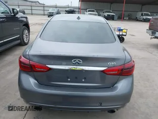 2018 Infiniti Q50 3.0t LUXE with VIN JN1EV7AP1JM362833, listed as a IAAI auction lot 41934415 with 91,970 mi miles. Bid and sale history available at carsss.com. Image 16.