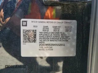 2019 Cadillac XTS Luxury z VIN 2G61M5S35K9152011, wystawiony jako Copart lot #56796185 z przebiegiem 126 305 mil mil oraz Szkoda całkowita • Salvage title. Historia ofert i sprzedaży dostępna na DreamBid. Obrazek 12.