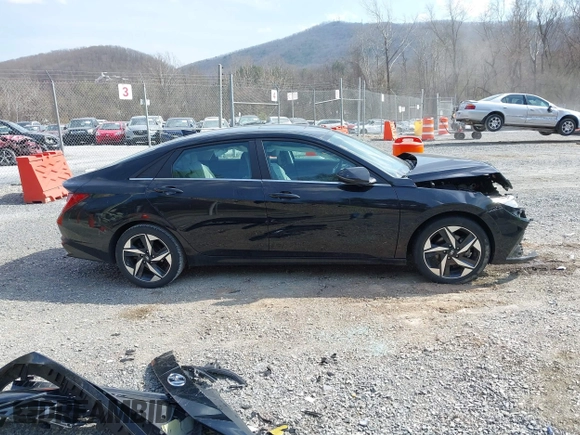 2023 Hyundai Elantra Limited with VIN KMHLP4AG4PU456898, listed as a IAAI auction lot 41899496 with 36,583 mi miles and . Bid and sale history available at DreamBid. Image 13.