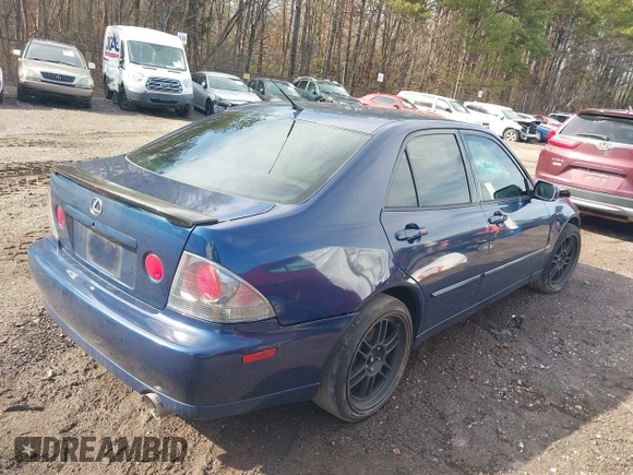 2005 Lexus IS 300 Sport with VIN JTHBD192750096819, listed as a IAAI auction lot 41566396 with 11,993 mi miles. Bid and sale history available at carsss.com. Image 4.