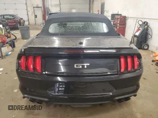 2018 Ford Mustang GT Premium with VIN 1FATP8FF5J5164499, listed as a Copart auction lot 58682785 with 15,885 mi miles and Salvage title. Bid and sale history available at DreamBid. Image 6.