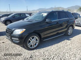 2015 Mercedes-Benz M 350 with VIN 4JGDA5HB9FA509536, listed as a Copart auction lot 64651965 with 134,922 mi miles and Salvage title. Bid and sale history available at DreamBid. Image 1.
