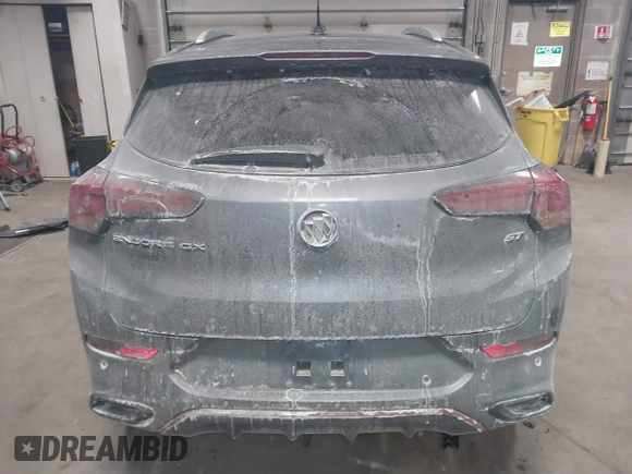 2021 Buick Encore GX Select with VIN KL4MMDSL9MB169877, listed as a IAAI auction lot 41707422 with 63,548 mi miles and . Bid and sale history available at DreamBid. Image 16.