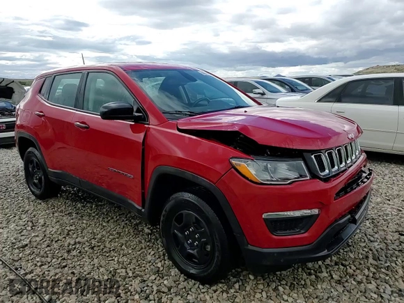 2020 Jeep Compass Sport с VIN 3C4NJDAB9LT137584, выставлен на аукционе Copart как лот 56947965 с пробегом 44 984 миль миль и Списание • Salvage title. История ставок и продаж доступна на DreamBid. Изображение 13.