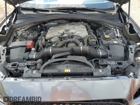 2019 Jaguar F-Pace SVR with VIN SADCZ2EE8KA606005, listed as a Copart auction lot 63608455 with 43,141 mi miles and Salvage title. Bid and sale history available at DreamBid. Image 12.