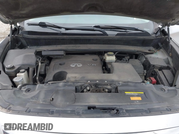 2014 Infiniti QX60 with VIN 5N1AL0MM1EC542752, listed as a IAAI auction lot 41682429 with 134,712 mi miles. Bid and sale history available at carsss.com. Image 10.