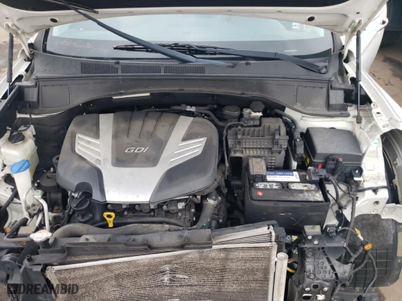 2017 Hyundai Santa Fe Limited Ultimate with VIN KM8SRDHF0HU242835, listed as a Copart auction lot 52719165 with 129,697 mi miles and Salvage Title. Bid and sale history available at carsss.com. Image 12.