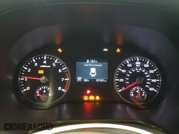 2022 Kia Telluride LX with VIN 5XYP24HC4NG230804, listed as a Copart auction lot 55994425 with 97,397 mi miles and Salvage title. Bid and sale history available at DreamBid. Image 9.