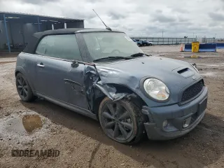 2011 MINI Convertible S z VIN WMWZP3C52BTX84305, wystawiony jako Copart lot #59586995 z przebiegiem 36 217 mil mil oraz Szkoda całkowita • Salvage title. Historia ofert i sprzedaży dostępna na DreamBid. Obrazek 4.