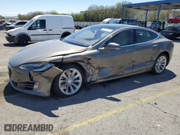 2016 Tesla Model S 70 with VIN 5YJSA1E1XGF147239, listed as a Copart auction lot 56529075 with 82,562 mi miles and Salvage title. Bid and sale history available at DreamBid. Image 1.
