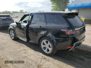 2018 Land Rover Range Rover Sport HSE z VIN SALWR2RK9JA181782, wystawiony jako Copart lot #57911275 z przebiegiem 46 125 mil mil oraz Szkoda całkowita • Salvage title. Historia ofert i sprzedaży dostępna na DreamBid. Obrazek 2.