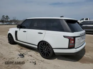 2017 Land Rover Range Rover HSE z VIN SALGS2FV6HA362498, wystawiony jako Copart lot #47239055 z przebiegiem 45 368 mil mil oraz Szkoda całkowita • Salvage title. Historia ofert i sprzedaży dostępna na DreamBid. Obrazek 2.