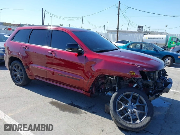 2020 Jeep Grand Cherokee Limited z VIN 1C4RJEBG8LC317006, wystawiony jako IAAI lot #42271501 z przebiegiem 54 078 mil mil oraz . Historia ofert i sprzedaży dostępna na DreamBid. Obrazek 1.