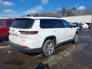 2021 Jeep Grand Cherokee Limited with VIN 1C4RJKBG4M8125519, listed as a IAAI auction lot 41600162 with 81,467 mi miles and . Bid and sale history available at DreamBid. Image 4.