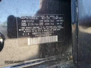2013 Hyundai Elantra GT with VIN KMHD35LE5DU026911, listed as a Copart auction lot 77102504 with 168,249 mi miles and Salvage Title. Bid and sale history available at carsss.com. Image 12.
