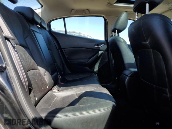 2017 Mazda 3 Grand Touring z VIN JM1BN1W34H1104708, wystawiony jako Copart lot #53842995 z przebiegiem 94 847 mil mil oraz Szkoda całkowita • Salvage title. Historia ofert i sprzedaży dostępna na DreamBid. Obrazek 10.