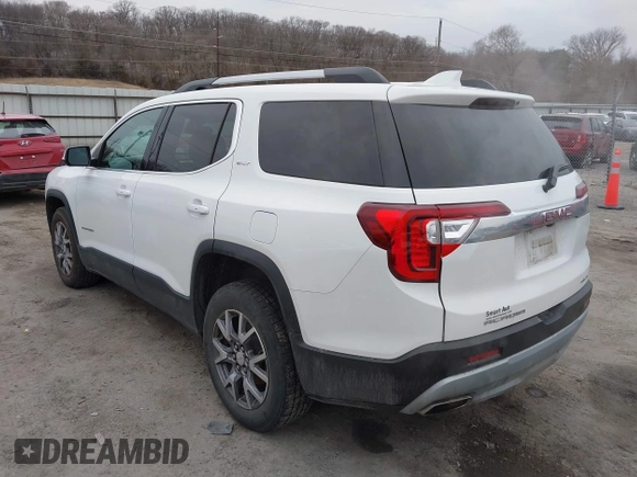 2020 GMC Acadia SLT with VIN 1GKKNULS3LZ137372, listed as a IAAI auction lot 41506267 with 121,853 mi miles and . Bid and sale history available at DreamBid. Image 3.