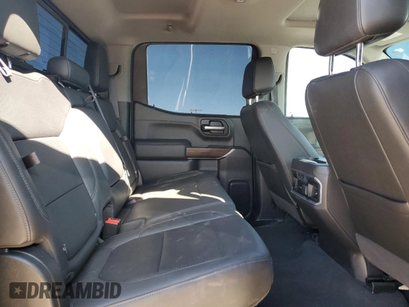 2021 GMC Sierra 1500 SLT z VIN 3GTU9DED5MG124860, wystawiony jako Copart lot #45352655 z przebiegiem 41 482 mil mil oraz Szkoda całkowita • Salvage title. Historia ofert i sprzedaży dostępna na DreamBid. Obrazek 11.