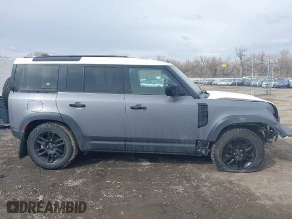 2022 Land Rover Defender S with VIN SALEJERX0N2075186, listed as a IAAI auction lot 41626458 with 79,500 mi miles and . Bid and sale history available at DreamBid. Image 13.