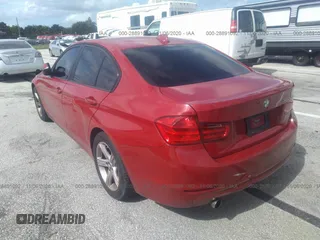 2015 BMW 3 Series 320i with VIN WBA3B1C55F5A05744, listed as a IAAI auction lot 41710150 with 72,317 mi miles. Bid and sale history available at carsss.com. Image 3.