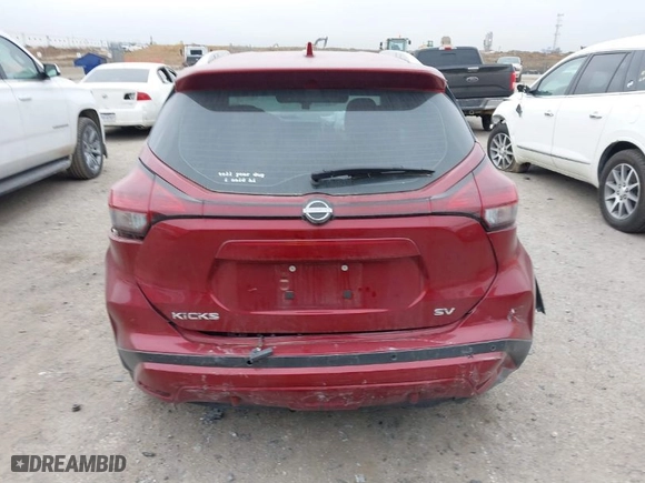 2022 Nissan Kicks SV with VIN 3N1CP5CV7NL494870, listed as a IAAI auction lot 41253331 with NaN miles. Bid and sale history available at carsss.com. Image 16.
