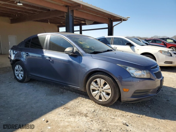 2013 Chevrolet Cruze LS with VIN 1G1PA5SH0D7241610, listed as a Copart auction lot 45356195 with 134,342 mi miles and Clean Title. Bid and sale history available at carsss.com. Image 4.