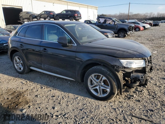 2019 Audi Q5 Premium with VIN WA1ANAFY1K2059956, listed as a Copart auction lot 88662605 with 45,356 mi miles and Salvage Title. Bid and sale history available at carsss.com. Image 4.