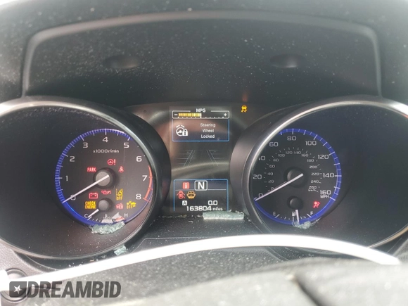 2016 Subaru Outback Limited with VIN 4S4BSENC5G3221195, listed as a Copart auction lot 53760715 with 163,804 mi miles and Salvage title. Bid and sale history available at DreamBid. Image 9.