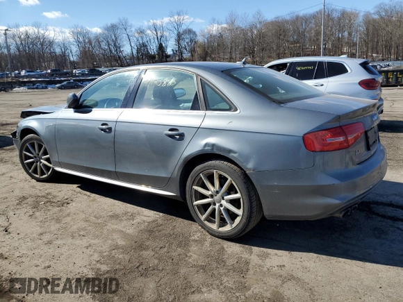 2016 Audi A4 Premium with VIN WAUBFAFL9GN015797, listed as a Copart auction lot 47140885 with 178,053 mi miles and Salvage Title. Bid and sale history available at carsss.com. Image 2.