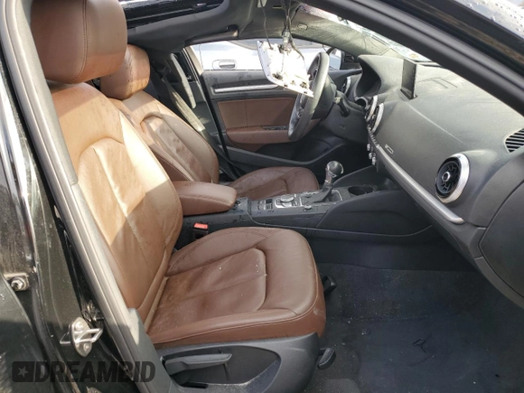 2020 Audi A3 Sedan Premium with VIN WAUAUGFF5LA105349, listed as a Copart auction lot 82892114 with 0 mi miles and Salvage Title. Bid and sale history available at carsss.com. Image 7.