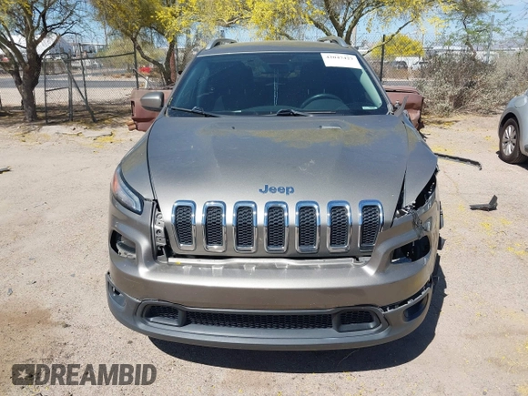 2017 Jeep Cherokee Latitude with VIN 1C4PJLCB8HW667384, listed as a IAAI auction lot 42047427 with 103,339 mi miles and . Bid and sale history available at carsss.com. Image 12.