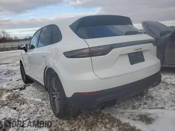2023 Porsche Cayenne with VIN WP1AA2AY0PDA01250, listed as a Copart auction lot 85952904 with 17,752 mi miles and Salvage title. Bid and sale history available at DreamBid. Image 2.
