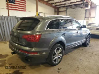 2015 Audi Q7 Premium Plus with VIN WA1LGAFE8FD022938, listed as a Copart auction lot 50371555 with 144,602 mi miles and Salvage Title. Bid and sale history available at DreamBid. Image 3.