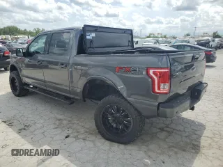 2017 Ford F-150 XL with VIN 1FTEW1EF5HFA56418, listed as a Copart auction lot 58428345 with 118,665 mi miles and Salvage title. Bid and sale history available at DreamBid. Image 2.