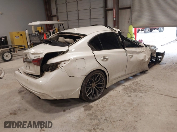2018 Infiniti Q50 Sport z VIN JN1EV7AP5JM352872, wystawiony jako IAAI lot #42107252 z przebiegiem 81 889 mil mil oraz . Historia ofert i sprzedaży dostępna na DreamBid. Obrazek 4.