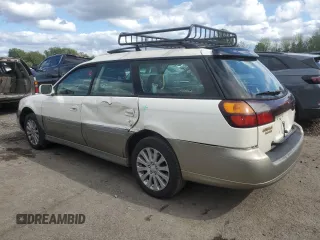 2001 Subaru Legacy Outback L.L. Bean with VIN 4S3BH806X17674976, listed as a Copart auction lot 57271465 with 266,096 mi miles and Salvage title. Bid and sale history available at DreamBid. Image 2.