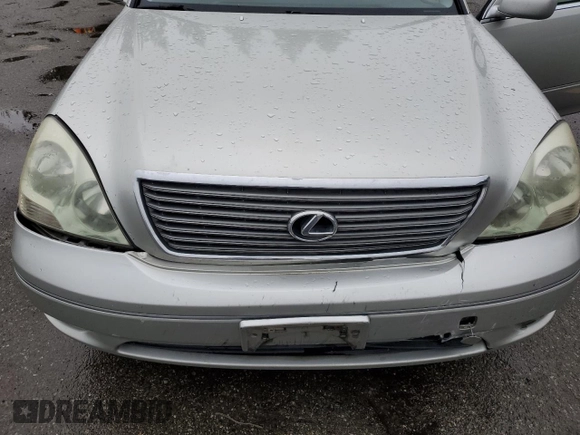 2002 Lexus LS 430 with VIN JTHBN30F120075551, listed as a Copart auction lot 52411405 with 194,704 mi miles and Salvage Title. Bid and sale history available at DreamBid. Image 11.