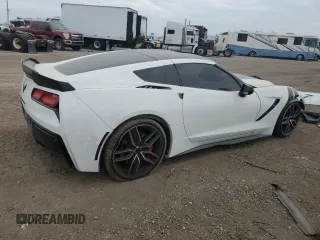 2014 Chevrolet Corvette Z51 1LT z VIN 1G1YH2D77E5102297, wystawiony jako Copart lot #82313414 z przebiegiem 44 124 mil mil oraz Szkoda całkowita • Salvage title. Historia ofert i sprzedaży dostępna na DreamBid. Obrazek 3.