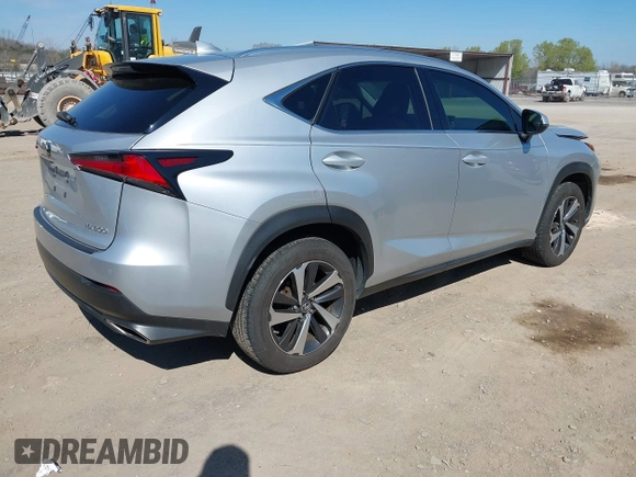 2018 Lexus NX with VIN JTJBARBZ2J2171275, listed as a IAAI auction lot 41897608 with 90,420 mi miles. Bid and sale history available at carsss.com. Image 4.