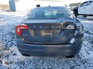 2016 Volvo S60 T5 Premier with VIN YV1612TK2G2415796, listed as a Copart auction lot 89312665 with 0 mi miles and Salvage Title. Bid and sale history available at carsss.com. Image 6.