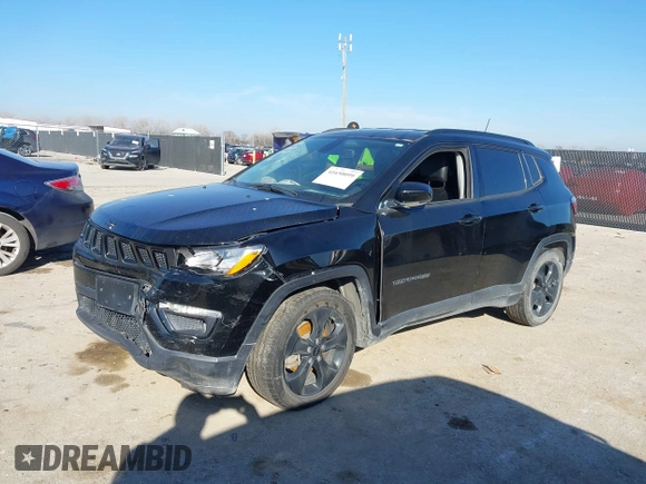 2021 Jeep Compass Altitude with VIN 3C4NJCBB0MT526964, listed as a IAAI auction lot 41650099 with 168,836 mi miles and . Bid and sale history available at DreamBid. Image 2.