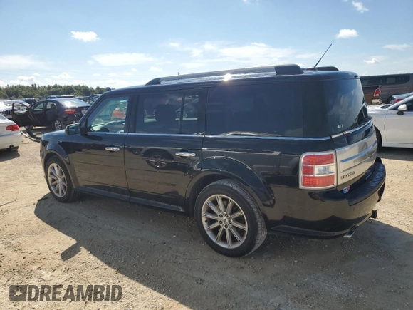 2017 Ford Flex Limited with VIN 2FMHK6D8XHBA11593, listed as a Copart auction lot 74019164 with 129,100 mi miles and Clean Title. Bid and sale history available at carsss.com. Image 2.