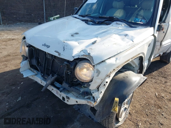 2004 Jeep Liberty Limited with VIN 1J8GL58KX4W188675, listed as a IAAI auction lot 41544924 with 131,481 mi miles. Bid and sale history available at carsss.com. Image 6.